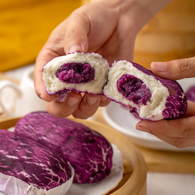 Purple Potato Bun（Milk Flavor）